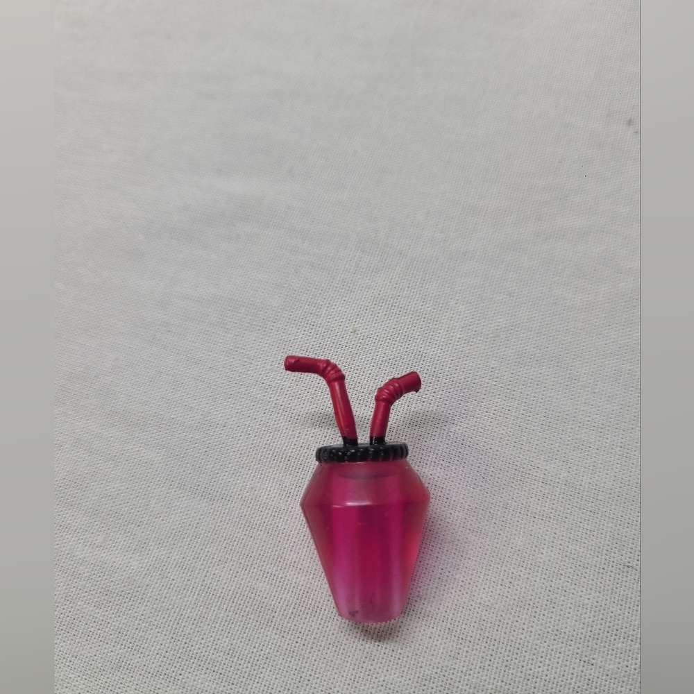 Monster High - Draculaura - Day Maul - Pink Red Cup Drink Straw Tumbler Only